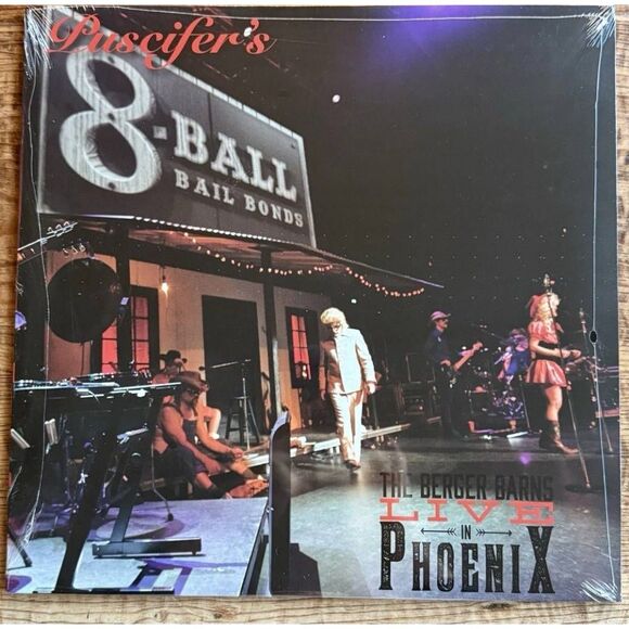 Puscifer's 8-Ball Bail Bonds The Berger Barns Live in Phoenix Sealed Vinyl - Picture 1 of 3